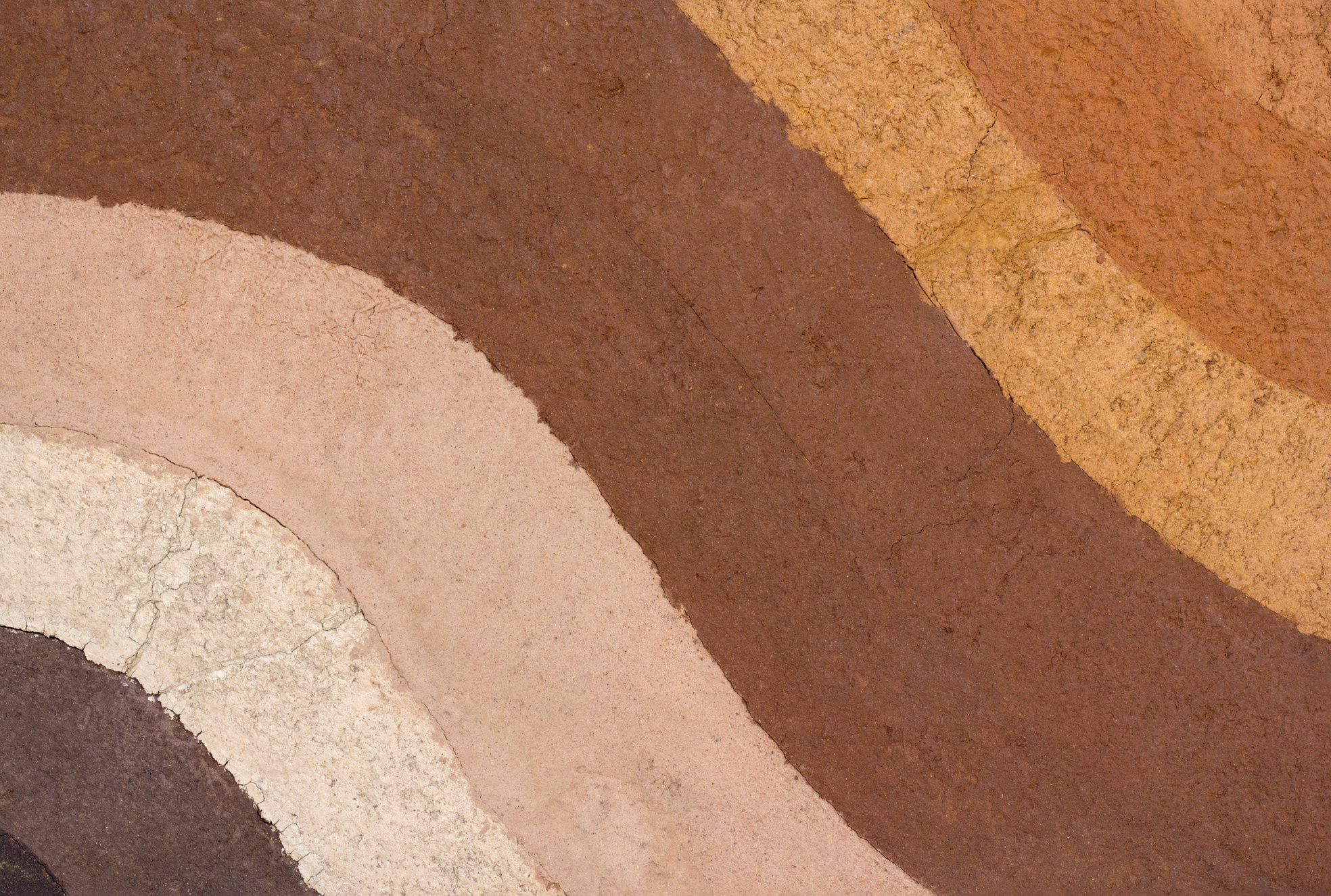 Layer of soil underground for background